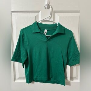 lululemon athletica Green Polo Top